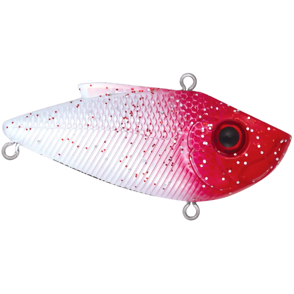 Livingston Lures Pro Ripper SW – EBS Lipless Crankbait for Bass & Striper | Color: Black Back Chrome Shad Blue Real XXX