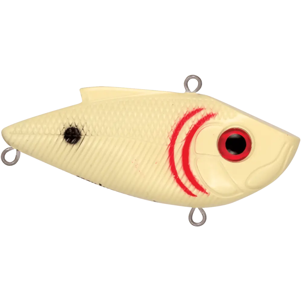 Livingston Lures Pro Ripper SW – EBS Lipless Crankbait for Bass & Striper | Color: Black Back Chrome Shad Blue Real XXX