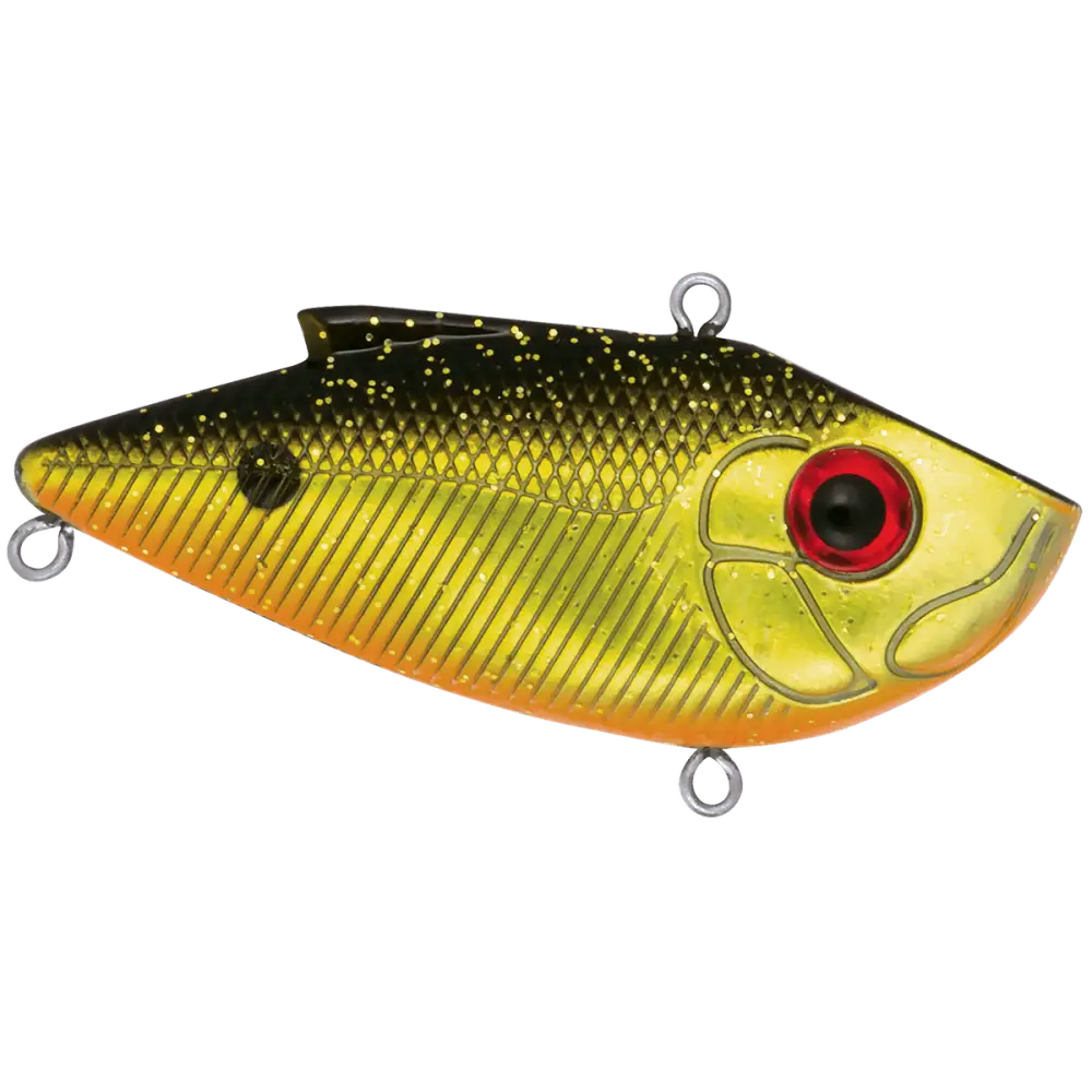 Livingston Lures Pro Ripper SW – EBS Lipless Crankbait for Bass & Striper | Color: Black Back Chrome Shad Blue Real XXX