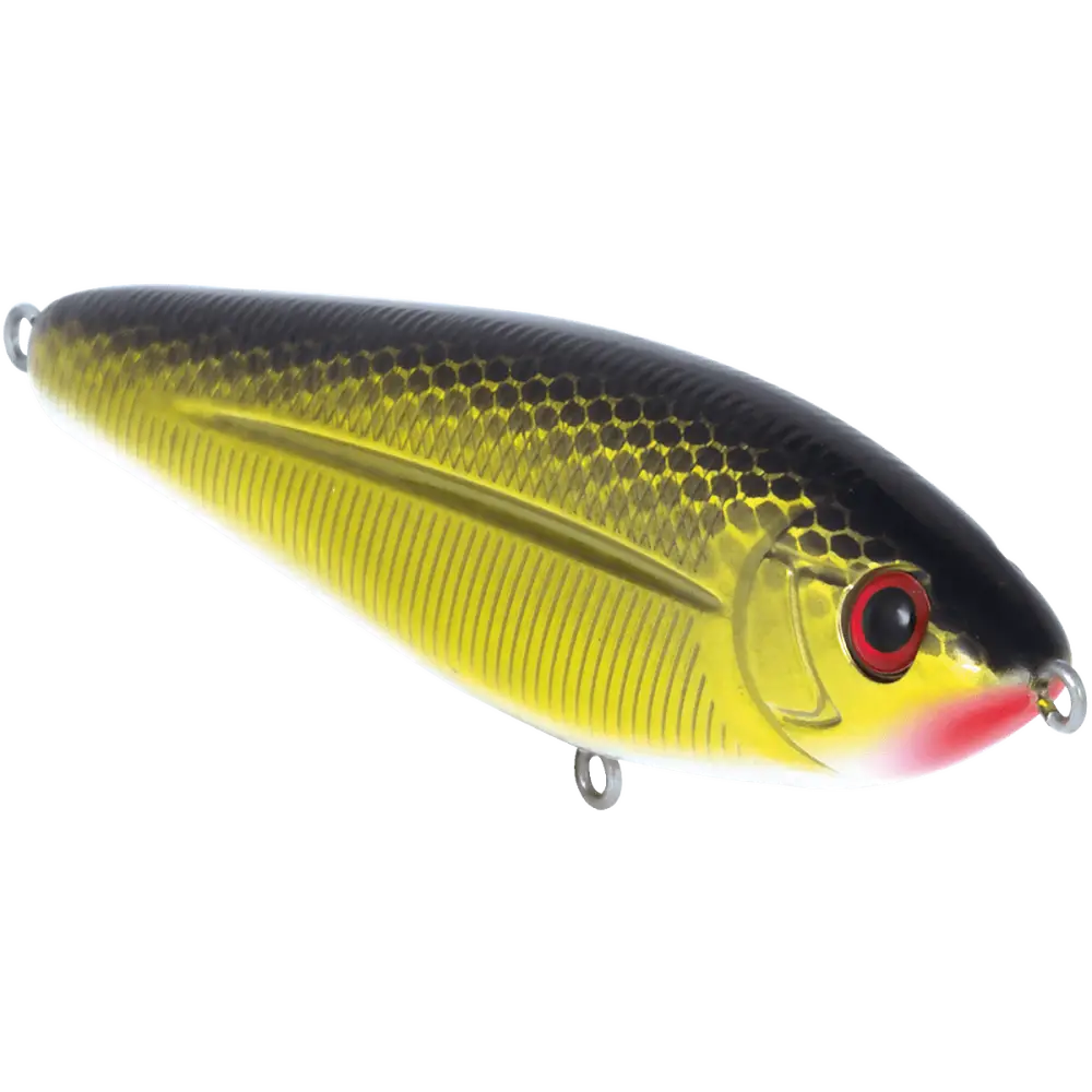 Livingston Lures School Master – EBS MultiTouch Lipless Crankbait | 4’’ /.76oz | Color: Beauty Shad Black Back Chrome