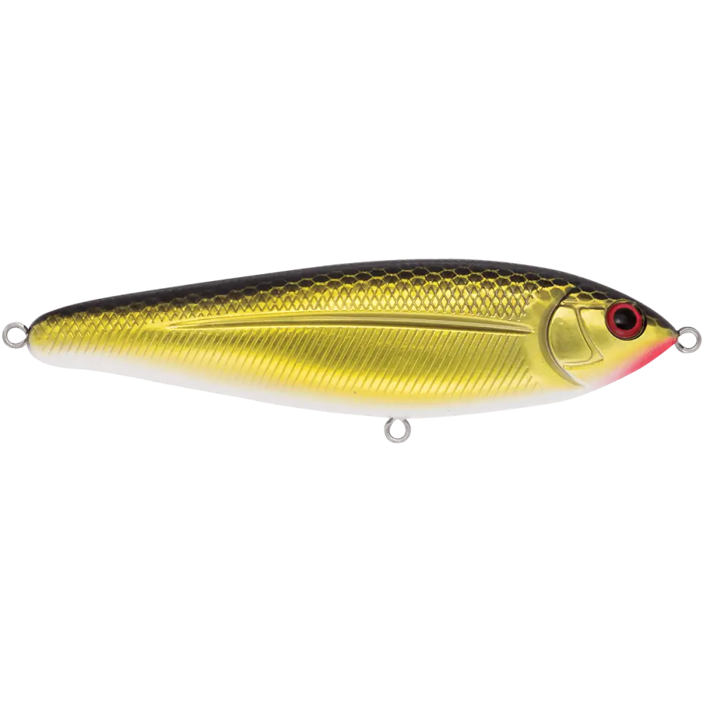 Livingston Lures School Master – EBS MultiTouch Lipless Crankbait | 4’’ /.76oz | Color: Beauty Shad Black Back Chrome