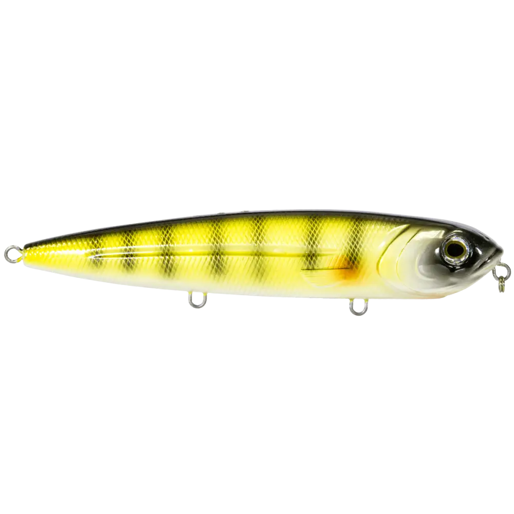 Livingston Lures Walking Boss Magnum – EBS Freshwater Topwater Walker | Musky & Pike | 8’’ / 4.2oz | Color Sound: