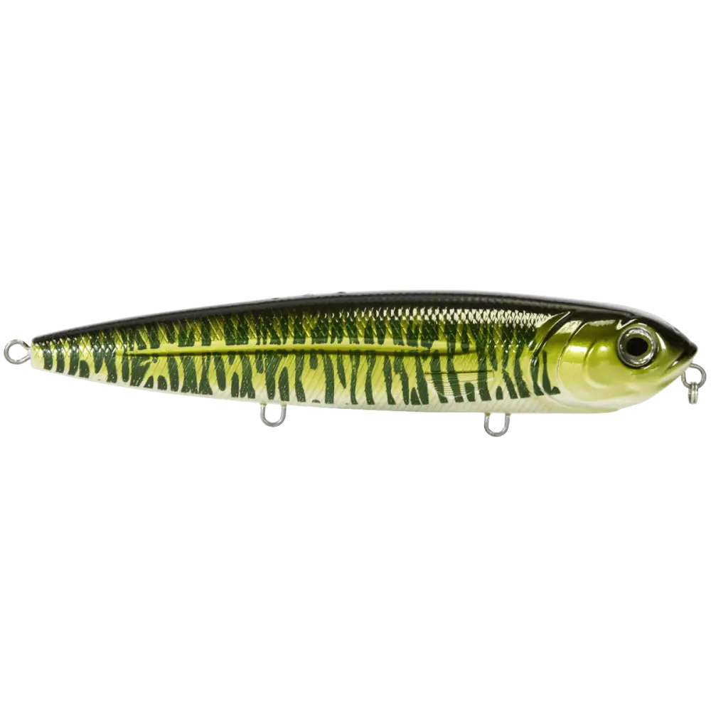 Livingston Lures Walking Boss Magnum – EBS Freshwater Topwater Walker | Musky & Pike | 8’’ / 4.2oz | Color Sound: