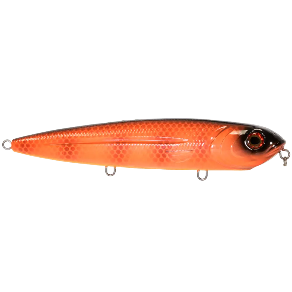 Livingston Lures Walking Boss Magnum – EBS Freshwater Topwater Walker | Musky & Pike | 8’’ / 4.2oz | Color Sound: