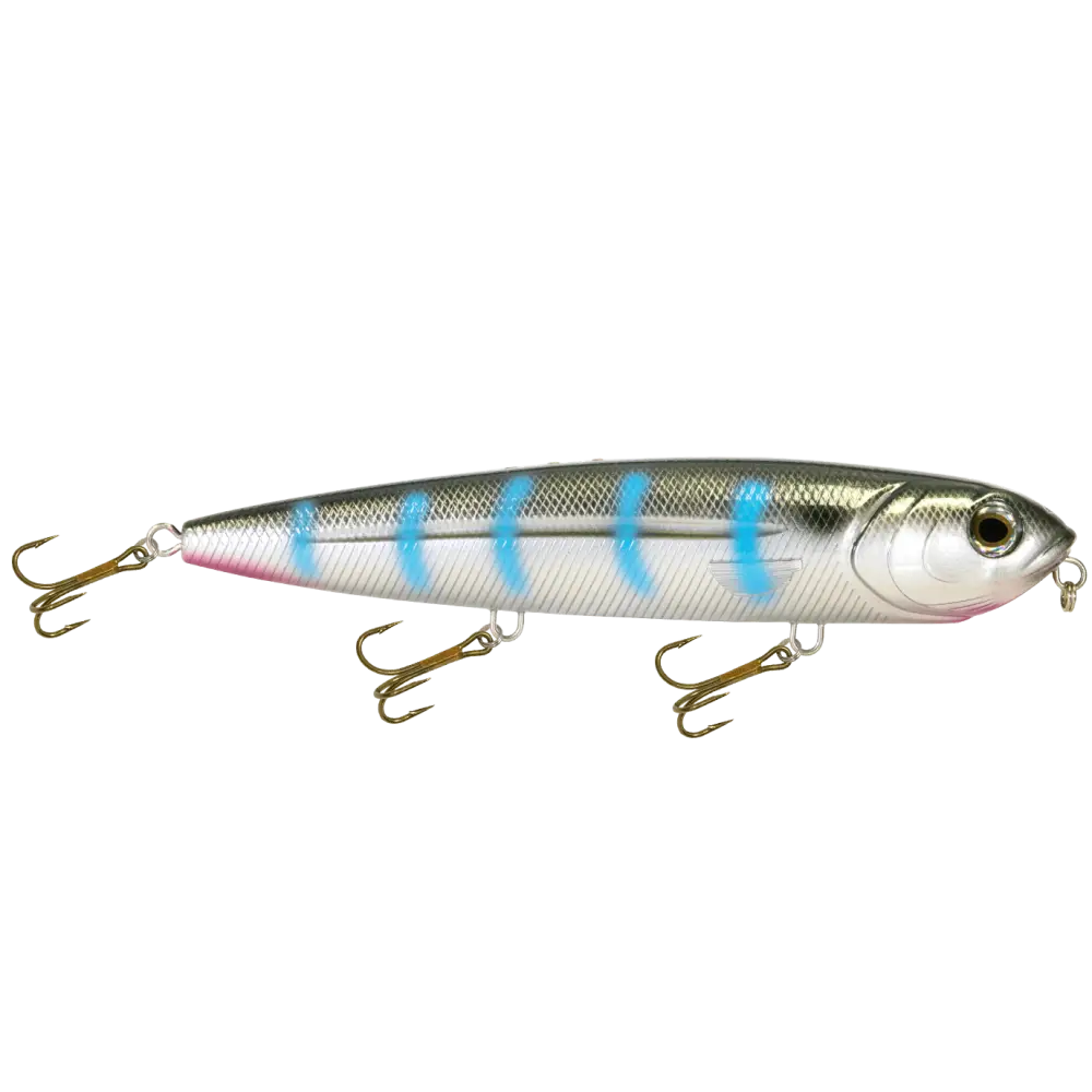 Livingston Lures Walking Boss Magnum – EBS Freshwater Topwater Walker | Musky & Pike | 8’’ / 4.2oz | Color Sound: