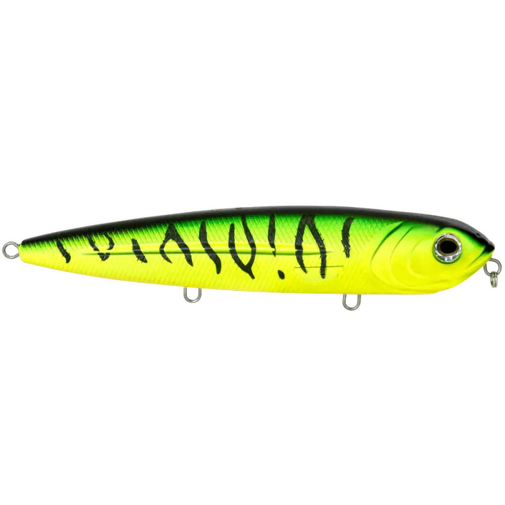 Livingston Lures Walking Boss Magnum – EBS Freshwater Topwater Walker | Musky & Pike | 8’’ / 4.2oz | Color Sound: