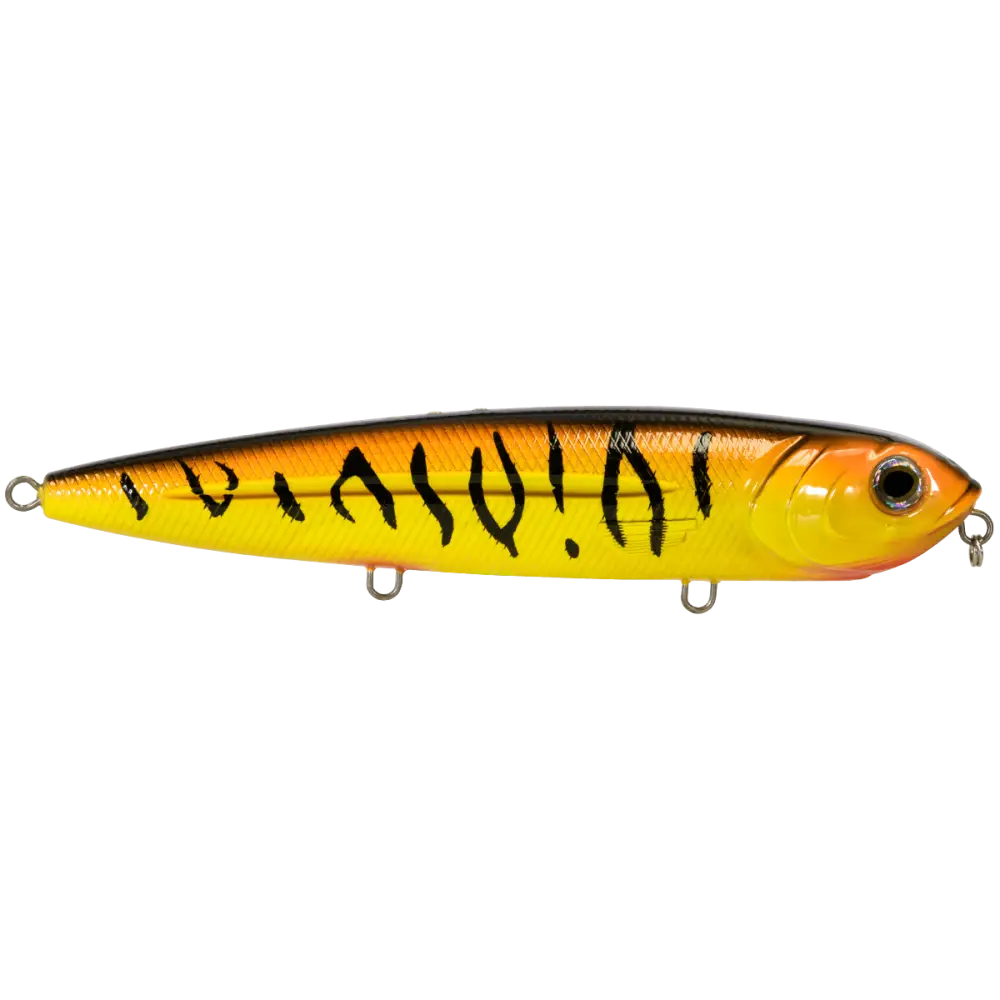 Livingston Lures Walking Boss Magnum – EBS Freshwater Topwater Walker | Musky & Pike | 8’’ / 4.2oz | Color Sound: