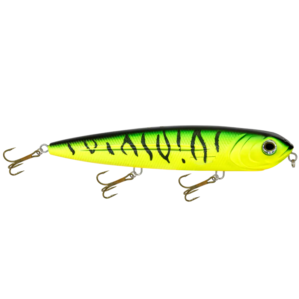 Livingston Lures Walking Boss Magnum – EBS Freshwater Topwater Walker | Musky & Pike | 8’’ / 4.2oz | Color Sound: