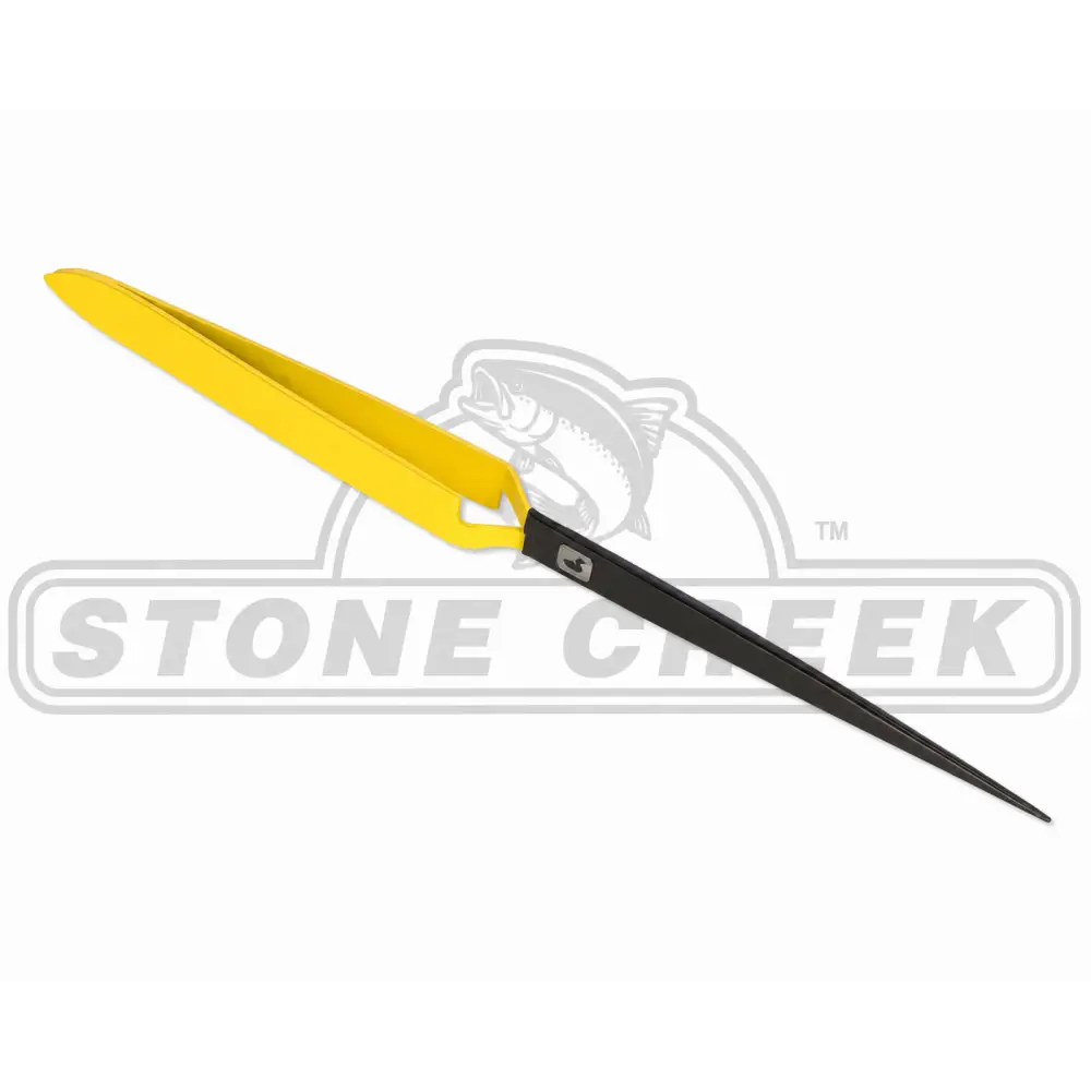 Loon™ - D-Loop Tweezer | Color: Black Yellow - Fly Tying Tool Sets