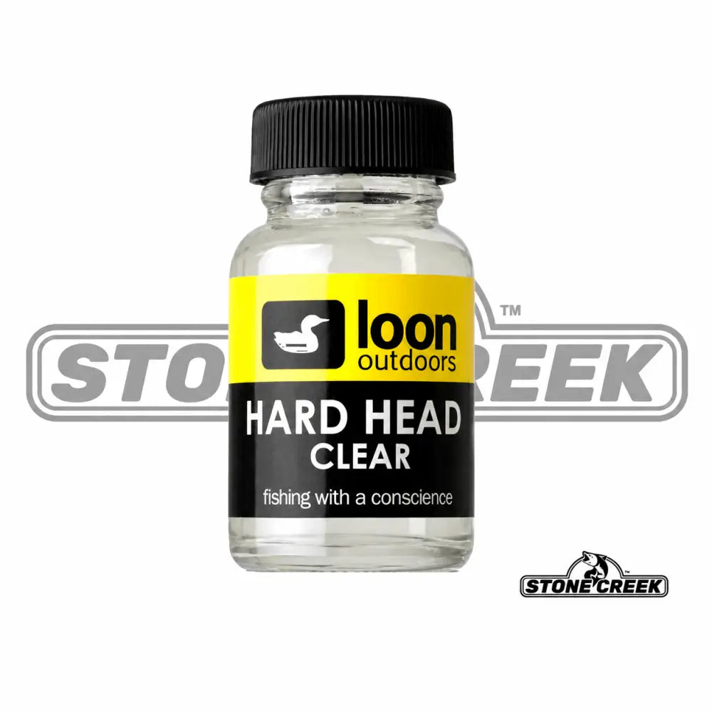 Loon™ - Hard Head | Color: Black Clear - Fly Tying Materials