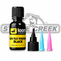 Loon™ UV Fly Finish - Standard & ’HOT’ Colors | Color: Black Blue Brown Olive Orange Red Smoke White Yellow Hot Green