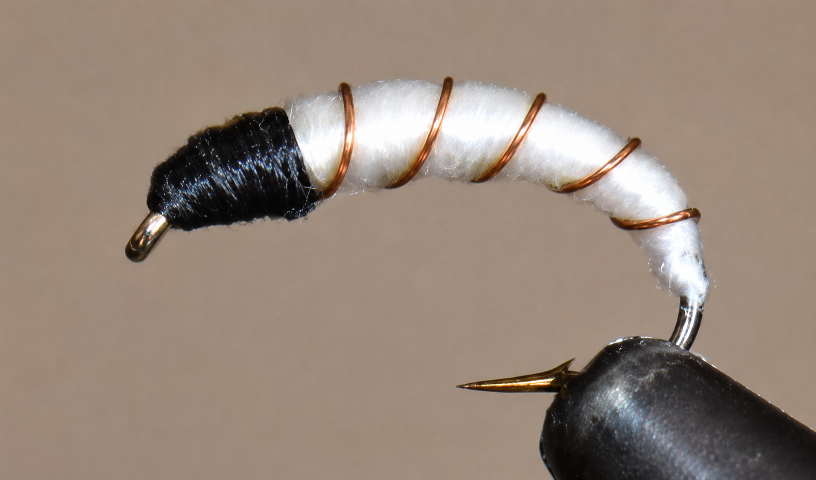 Miracle Nymphs | Package: 3 Pack | Color: Black Cream Olive Red - Artificial Fishing Flies