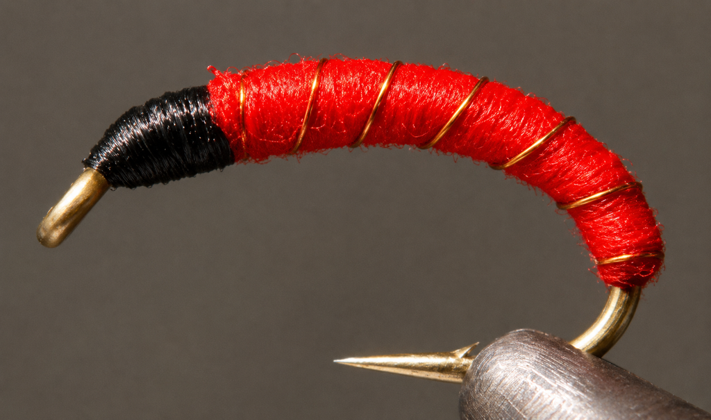Miracle Nymphs | Package: 3 Pack | Color: Black Cream Olive Red - Artificial Fishing Flies
