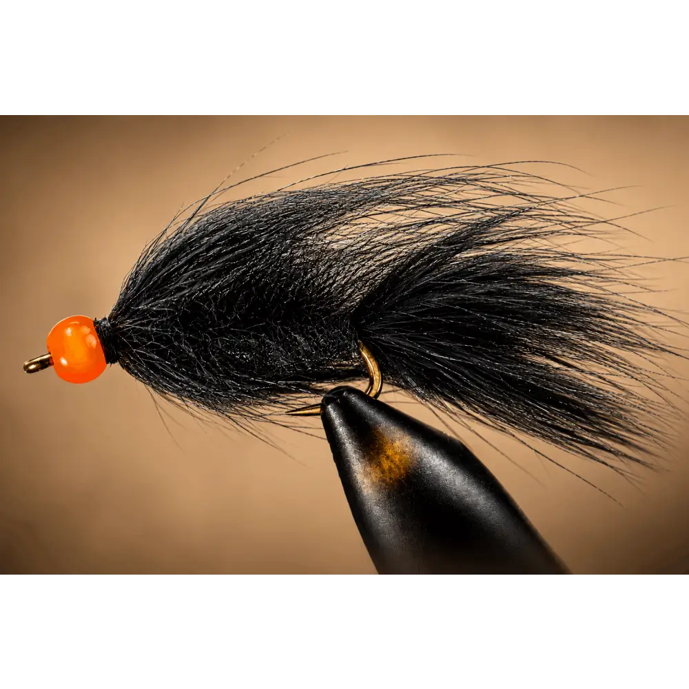 Mohair Leech - Hot Head | Color: Canadian Brown Black Blood Pond Olive | Size: 8 10 12 - Artificial Fishing Flies
