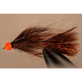Mohair Leech - Hot Head | Color: Canadian Brown Black Blood Pond Olive | Size: 8 10 12 - Artificial Fishing Flies