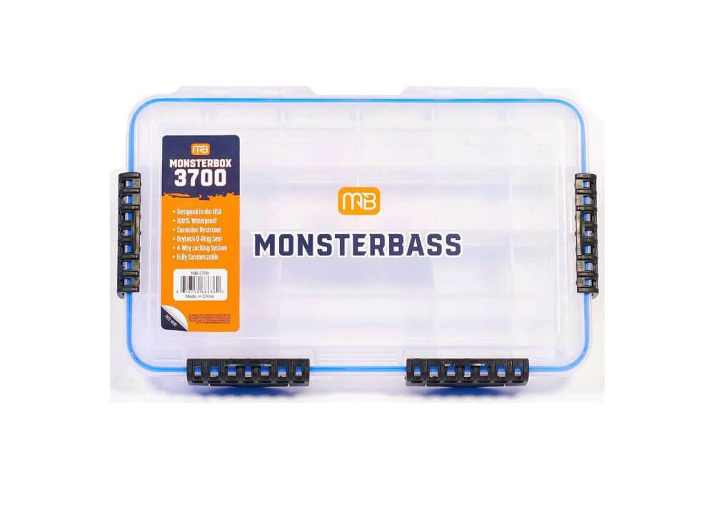 MONSTERBASS 52-Piece Carolina Rig Kit, Complete Deep-Water Bass Fishing System - Tackle Bundle