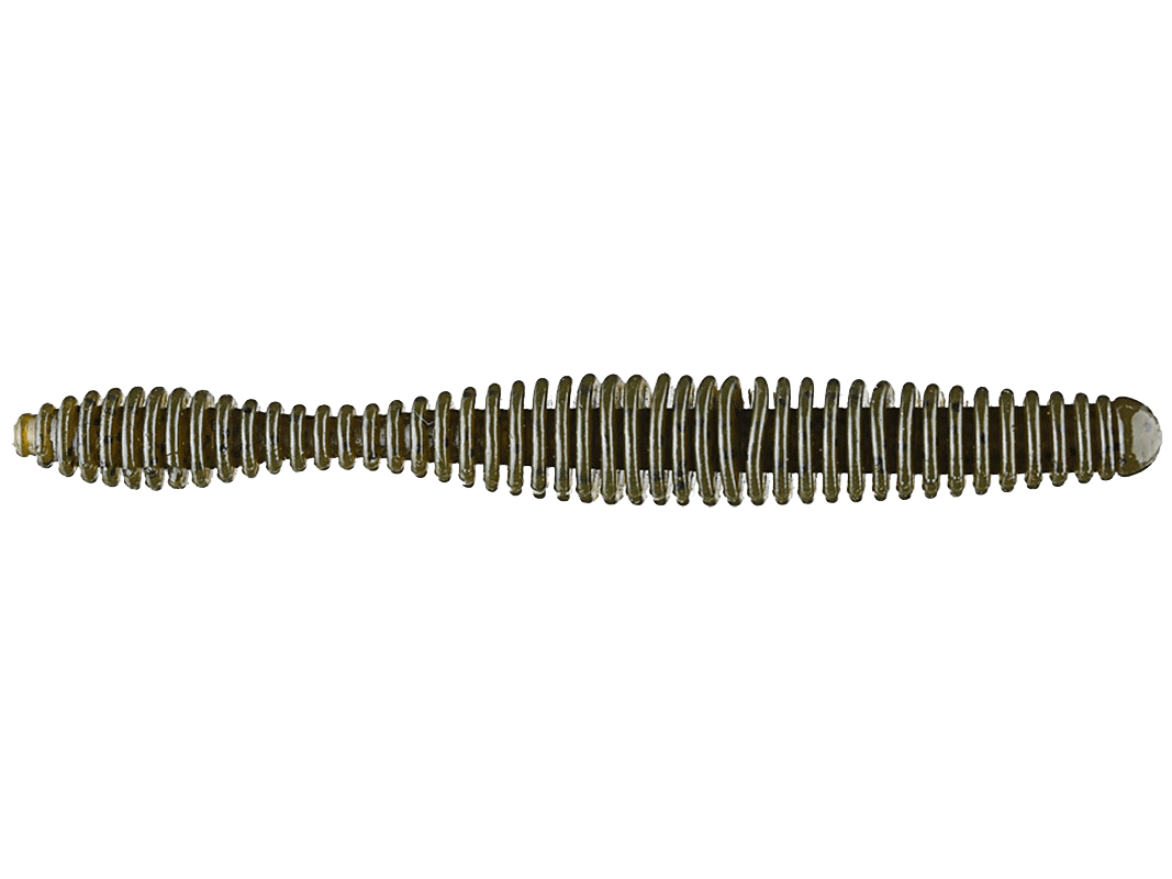 MONSTERBASS Airtail Rattler 5’’ Soft Plastic Worm | Color: Trophy Hunter Green Pumpkin Black Blue Flk Red Bug