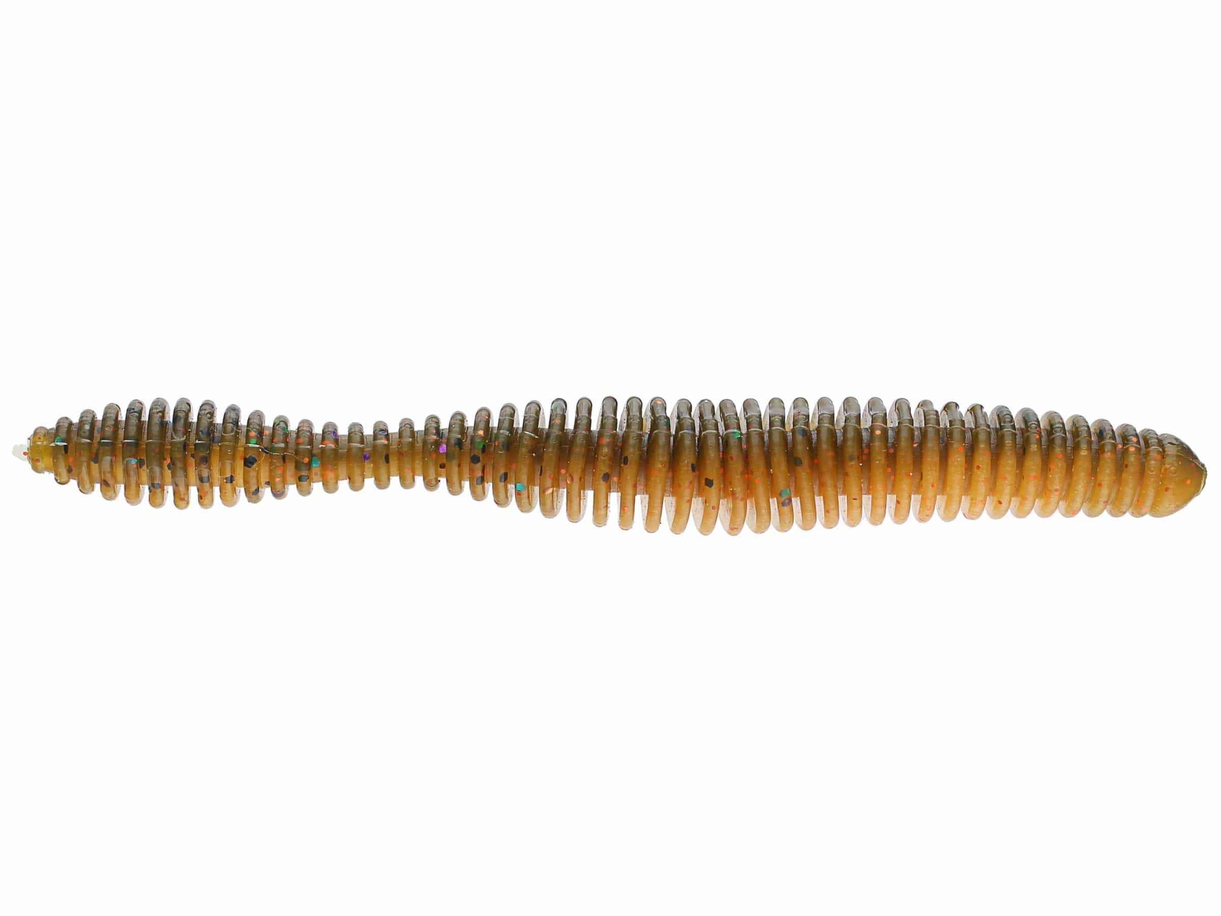 MONSTERBASS Airtail Rattler 5’’ Soft Plastic Worm | Color: Trophy Hunter Green Pumpkin Black Blue Flk Red Bug