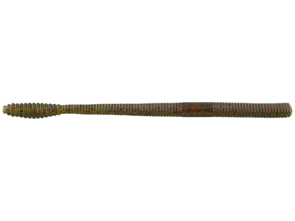MONSTERBASS Airtail Wiggler 6.5’’ Soft Plastic Finesse Worm | Color: Ballistic Bluegill Black Blue Flake Green Pumpkin