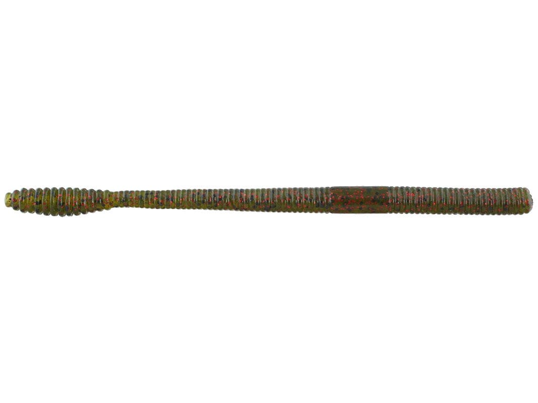 MONSTERBASS Airtail Wiggler 6.5’’ Soft Plastic Finesse Worm | Color: Ballistic Bluegill Black Blue Flake Green Pumpkin