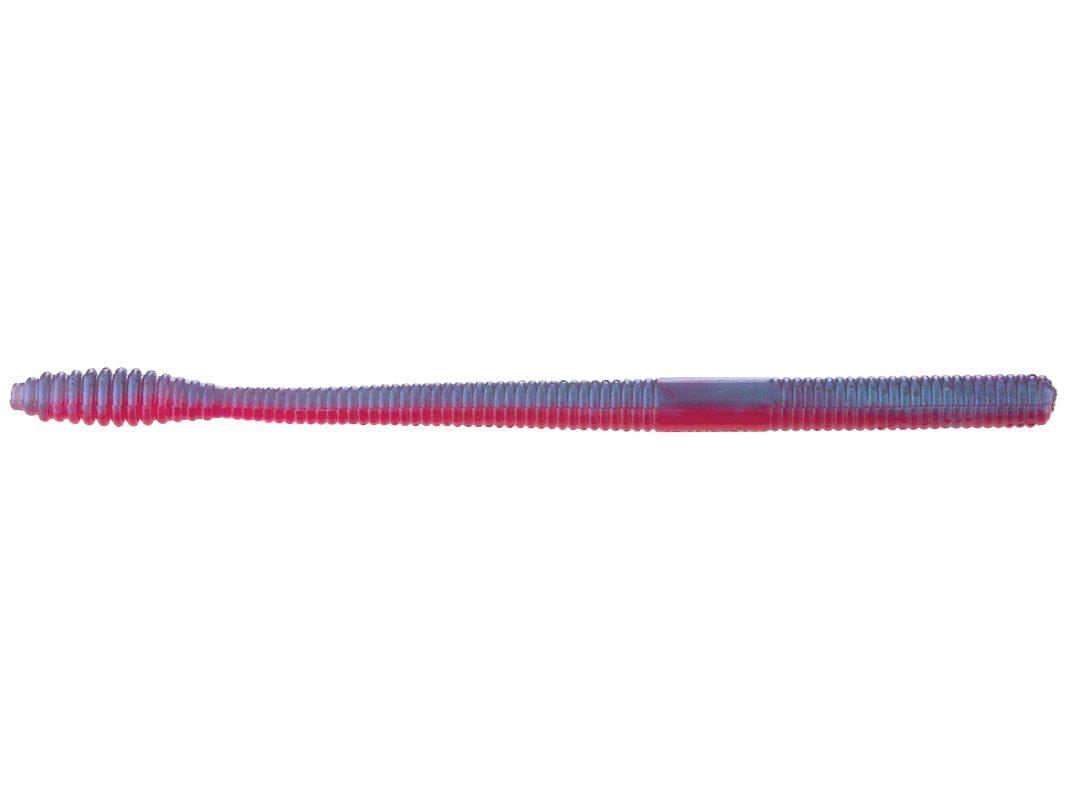 MONSTERBASS Airtail Wiggler 6.5’’ Soft Plastic Finesse Worm | Color: Ballistic Bluegill Black Blue Flake Green Pumpkin