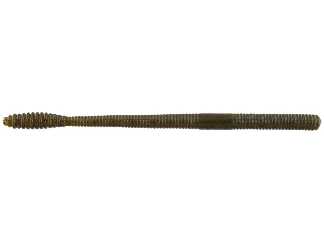 MONSTERBASS Airtail Wiggler 6.5’’ Soft Plastic Finesse Worm | Color: Ballistic Bluegill Black Blue Flake Green Pumpkin