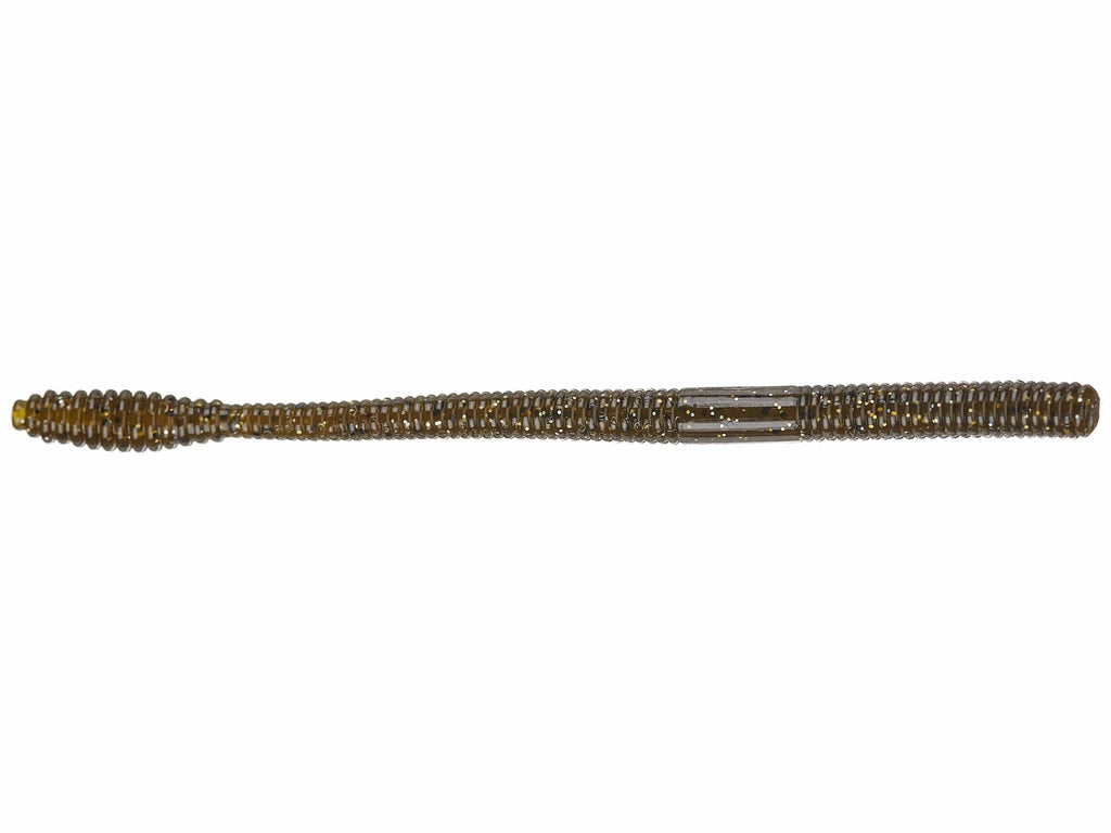 MONSTERBASS Airtail Wiggler 6.5’’ Soft Plastic Finesse Worm | Color: Ballistic Bluegill Black Blue Flake Green Pumpkin