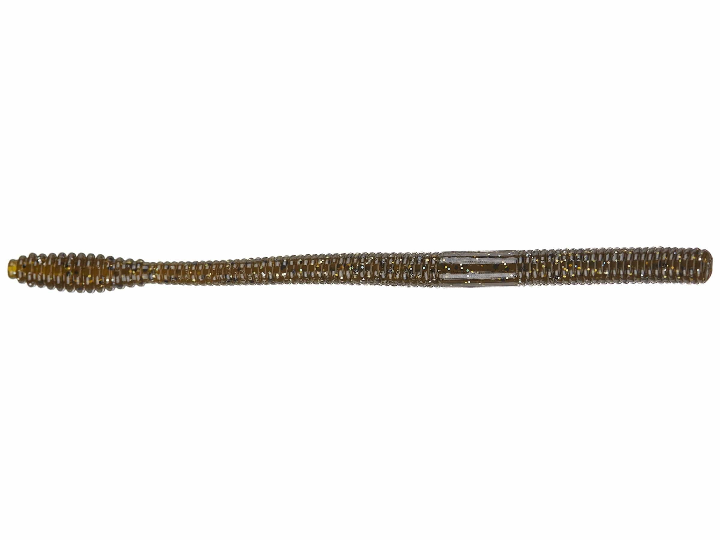 MONSTERBASS Airtail Wiggler 6.5’’ Soft Plastic Finesse Worm | Color: Ballistic Bluegill Black Blue Flake Green Pumpkin