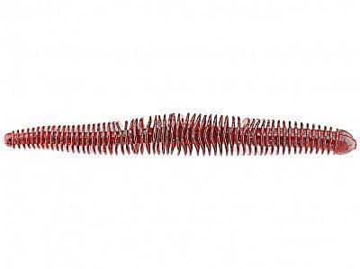 MONSTERBASS Baby Rattlesnake 3.75’’ Finesse Soft Plastic Worm | Color: Blue Flake Ballistic Bluegill Chartreuse Pepper