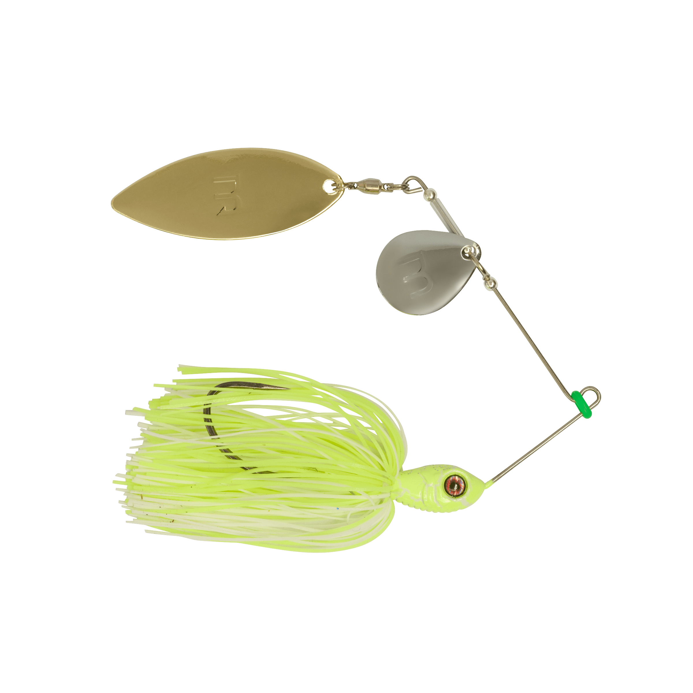 MONSTERBASS Blade Burner Spinnerbait, Willow & Colorado Blades 14 Colors | Size: 3/8 oz 1/2 | Color: Sexy Cracks Chad
