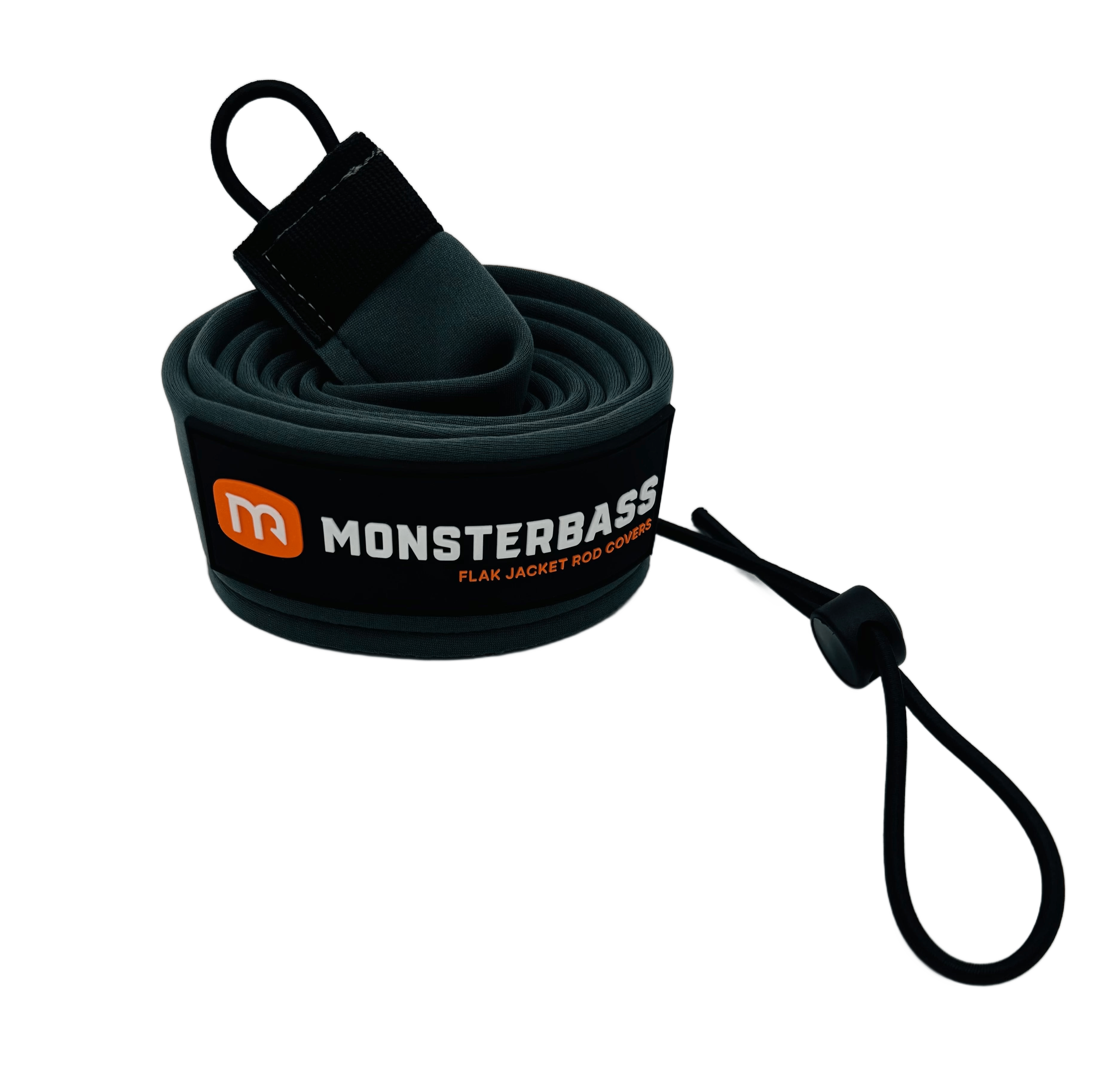 MONSTERBASS Flak Jacket Rod Covers, Spinning & Casting | Type: | Color: Camo Camo2 Black Grey Red USA - Fishing