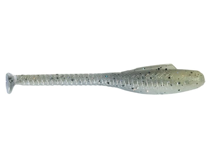 MONSTERBASS GrandeBass Shad Trixx Soft Swimbait 4.25’’ | Color: Chartreuse Silver Electric GP Gill Green Pumpkin