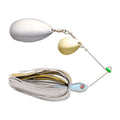 MONSTERBASS Hoosier Daddy Indiana Spinnerbait | 3/8 oz | Color: Chad Spawn Bluegill White & Chartreuse - Spinnerbaits