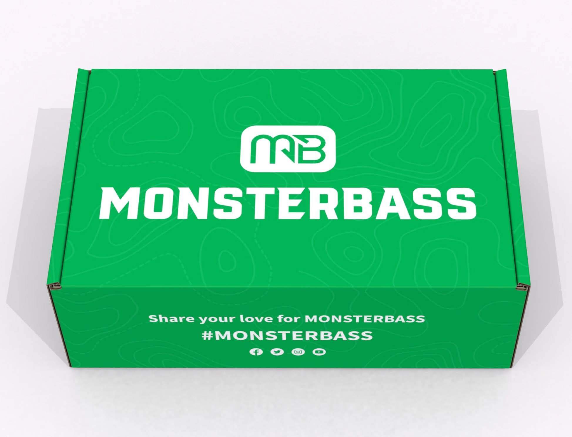 MONSTERBASS Kids Starter Fishing Kit, 8-Piece Beginner Tackle Set with Box - Bundle