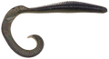 MONSTERBASS Megatail Rattlesnake 8’’ Soft Plastic Big Worm | Color: Trophy Hunter Blue Flake Green Pumpkin Watermelon