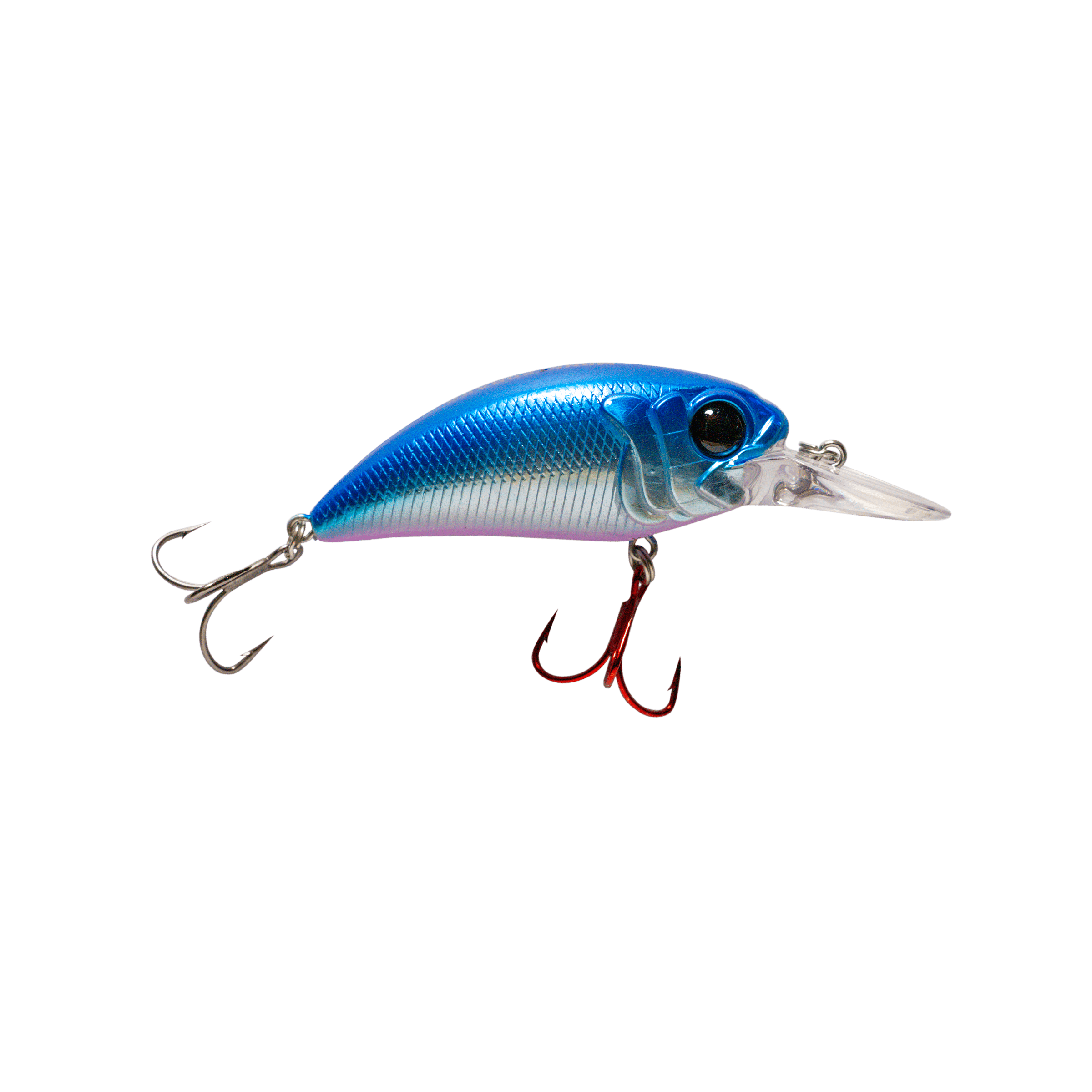 MONSTERBASS Seeker 8 Medium Diving Crankbait | ft Depth Bass Lure | Color: Blue Craw Blackout Chrome Bluegill Sexy Bone
