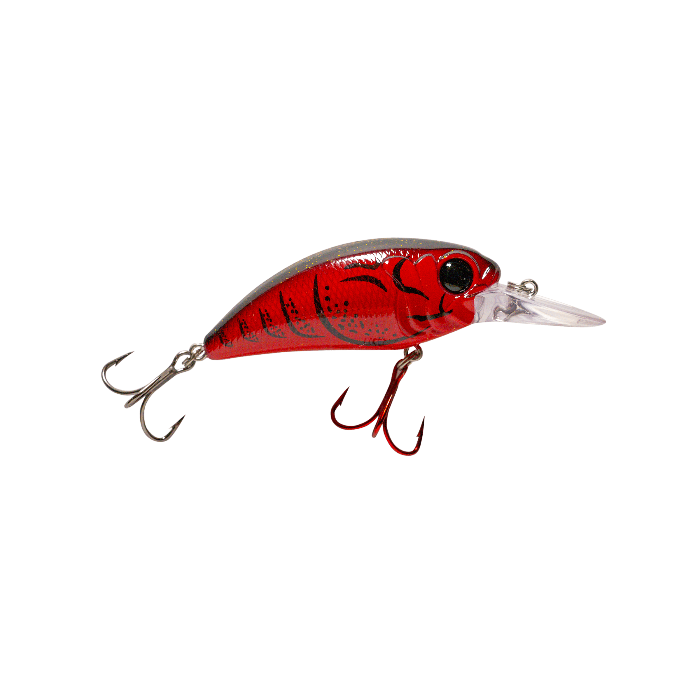 MONSTERBASS Seeker 8 Medium Diving Crankbait | ft Depth Bass Lure | Color: Blue Craw Blackout Chrome Bluegill Sexy Bone