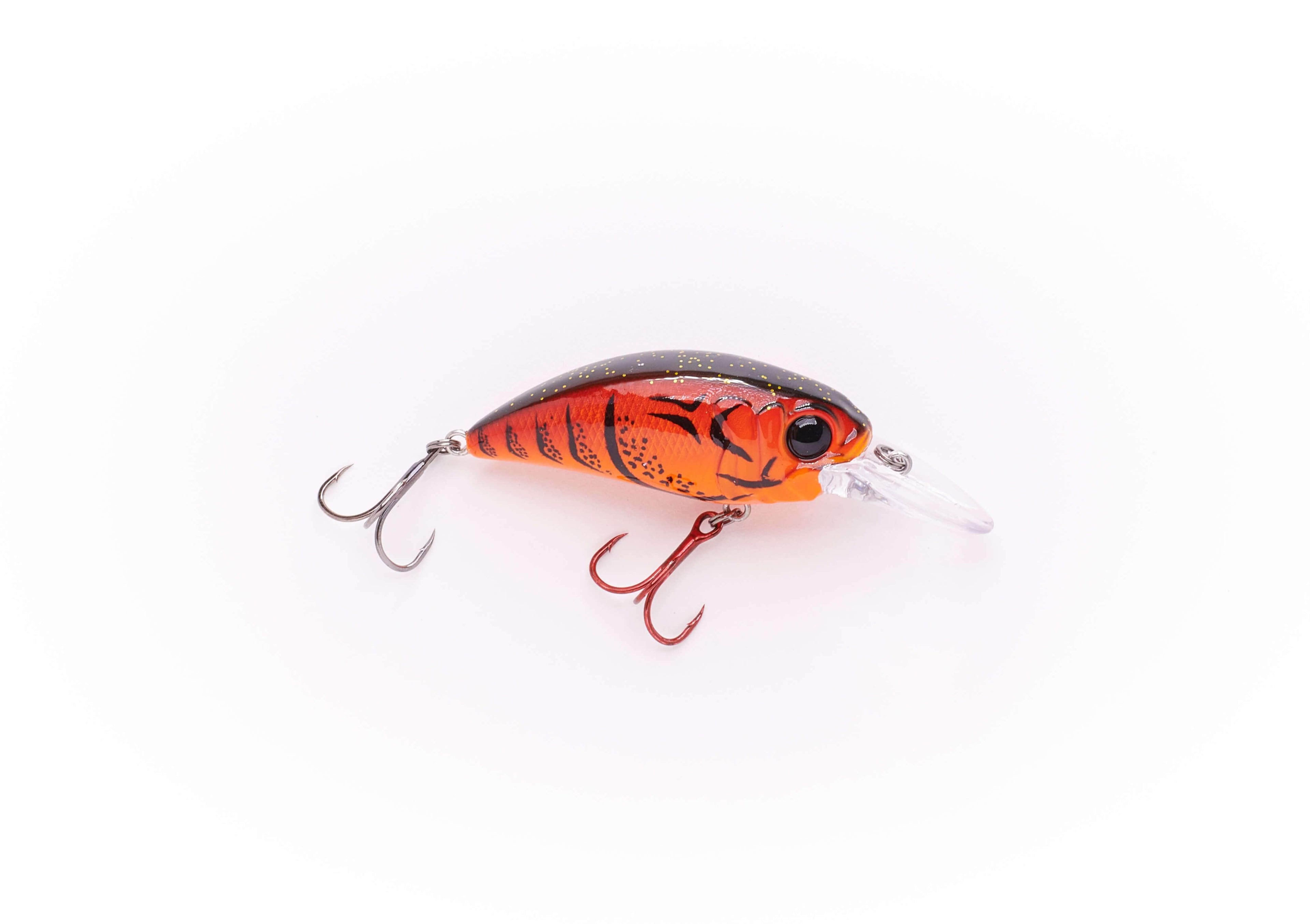 MONSTERBASS Seeker 8 Medium Diving Crankbait | ft Depth Bass Lure | Color: Blue Craw Blackout Chrome Bluegill Sexy Bone