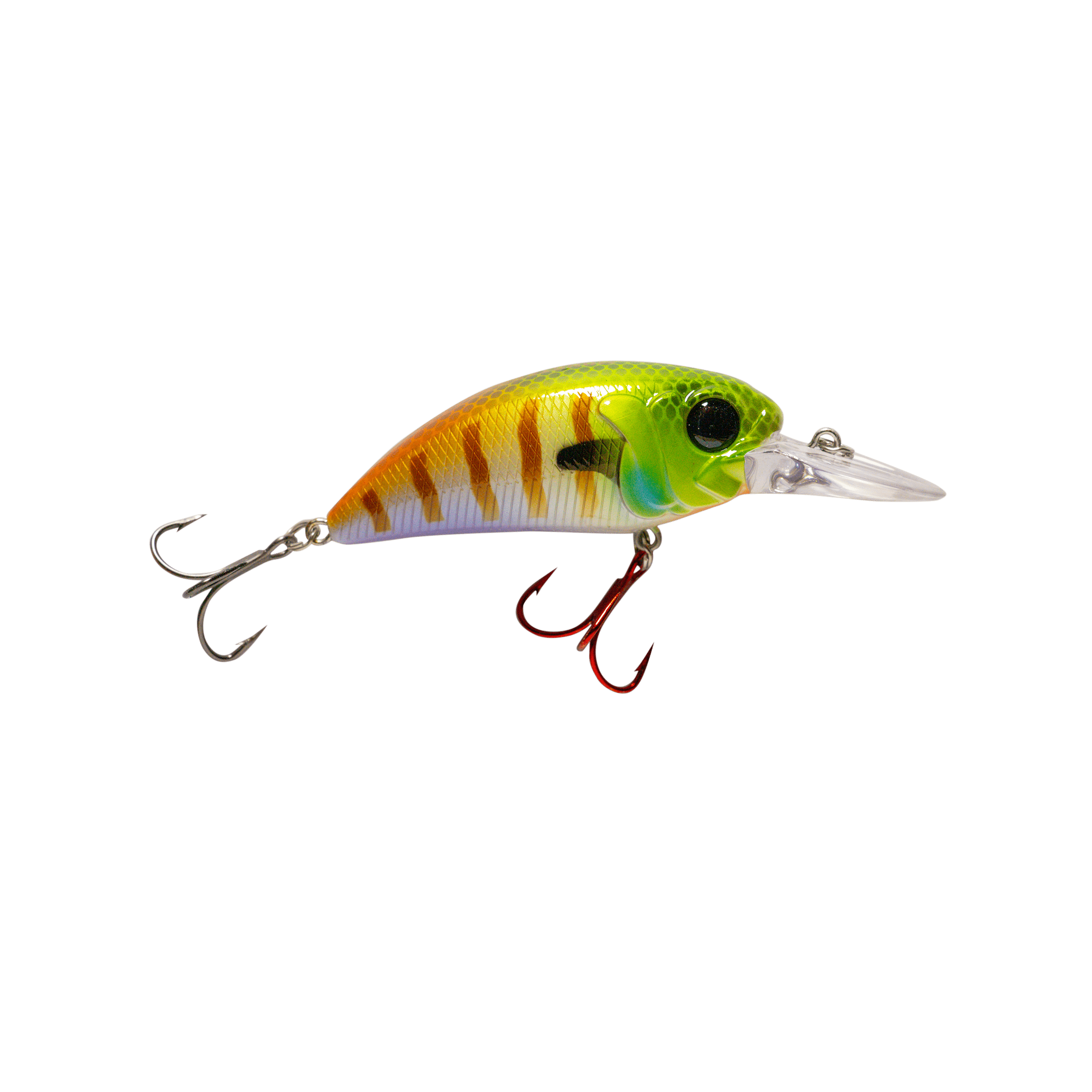 MONSTERBASS Seeker 8 Medium Diving Crankbait | ft Depth Bass Lure | Color: Blue Craw Blackout Chrome Bluegill Sexy Bone