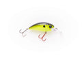 MONSTERBASS Seeker 8 Medium Diving Crankbait | ft Depth Bass Lure | Color: Blue Craw Blackout Chrome Bluegill Sexy Bone