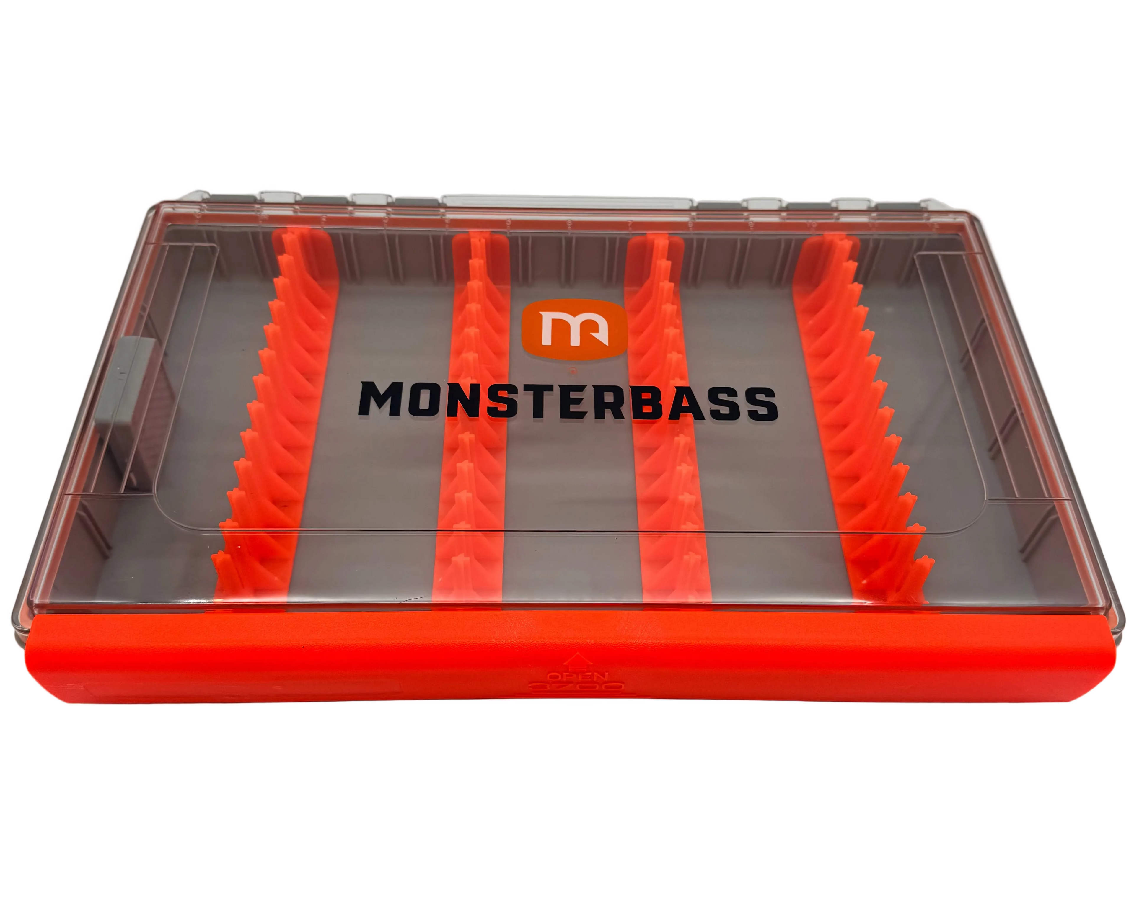MONSTERBASS The Vault Waterproof Tackle Box | 360° Gasket Storage | Size: 3600 3700 Spinnerbait Crankbait | Jerkbait