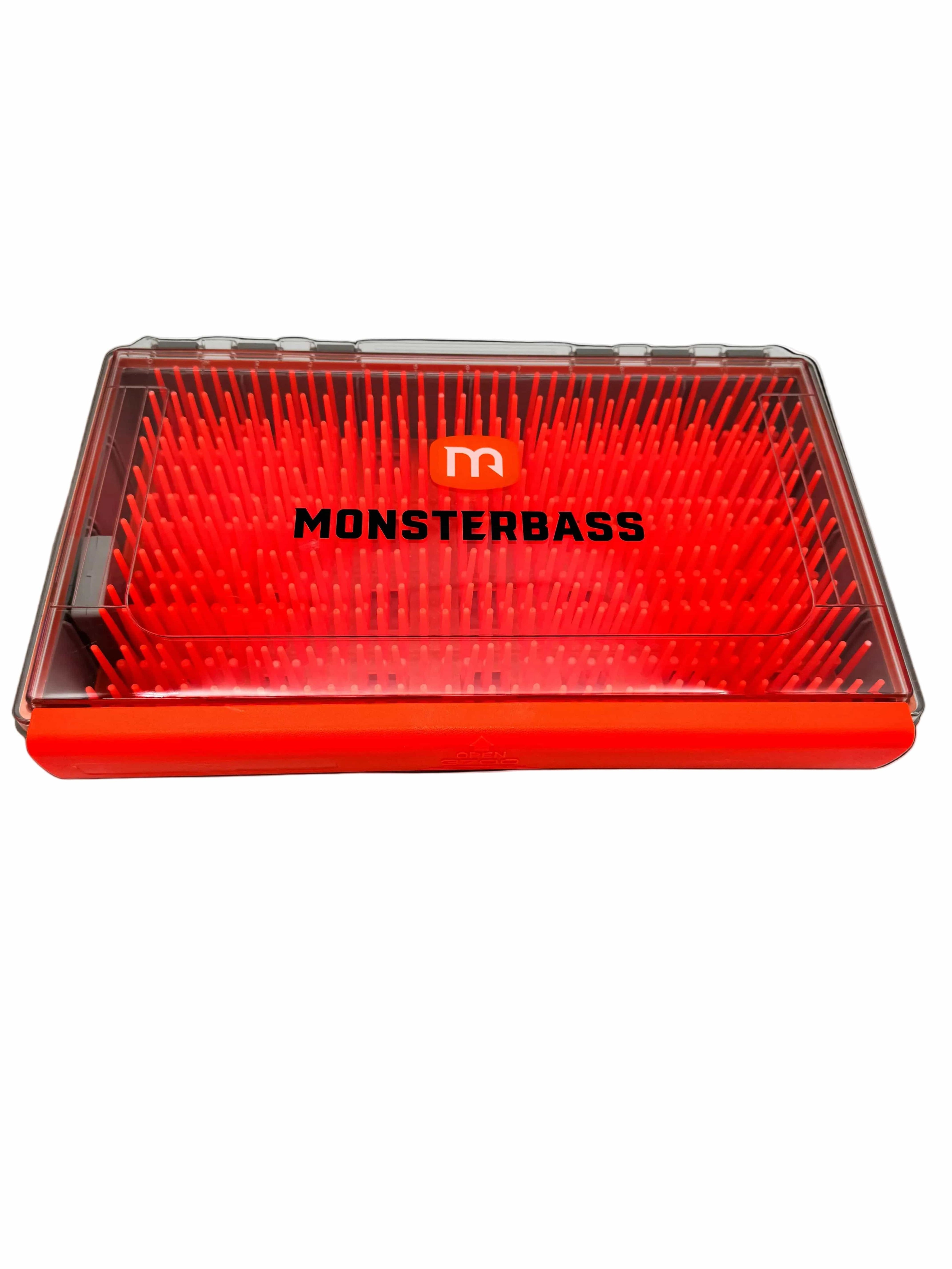 MONSTERBASS The Vault Waterproof Tackle Box | 360° Gasket Storage | Size: 3600 3700 Spinnerbait Crankbait | Jerkbait