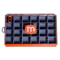 MONSTERBASS The Vault Waterproof Tackle Box | 360° Gasket Storage | Size: 3600 3700 Spinnerbait Crankbait | Jerkbait