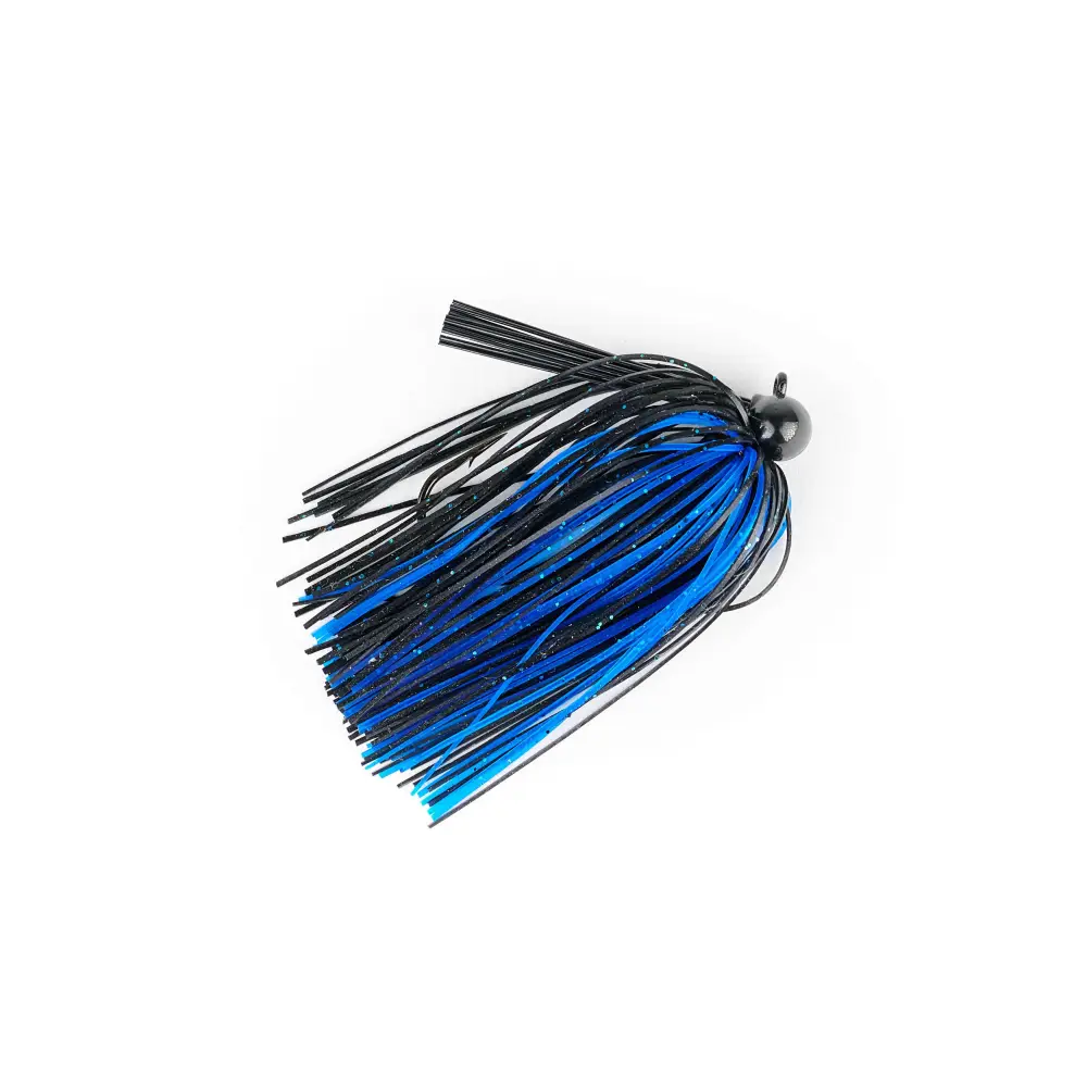 MONSTERBASS Tournament Series Tungsten Football Jig, 3/8 oz 97% Pure 6 Colors | Color: Black & Blue Green Pumpkin Camo