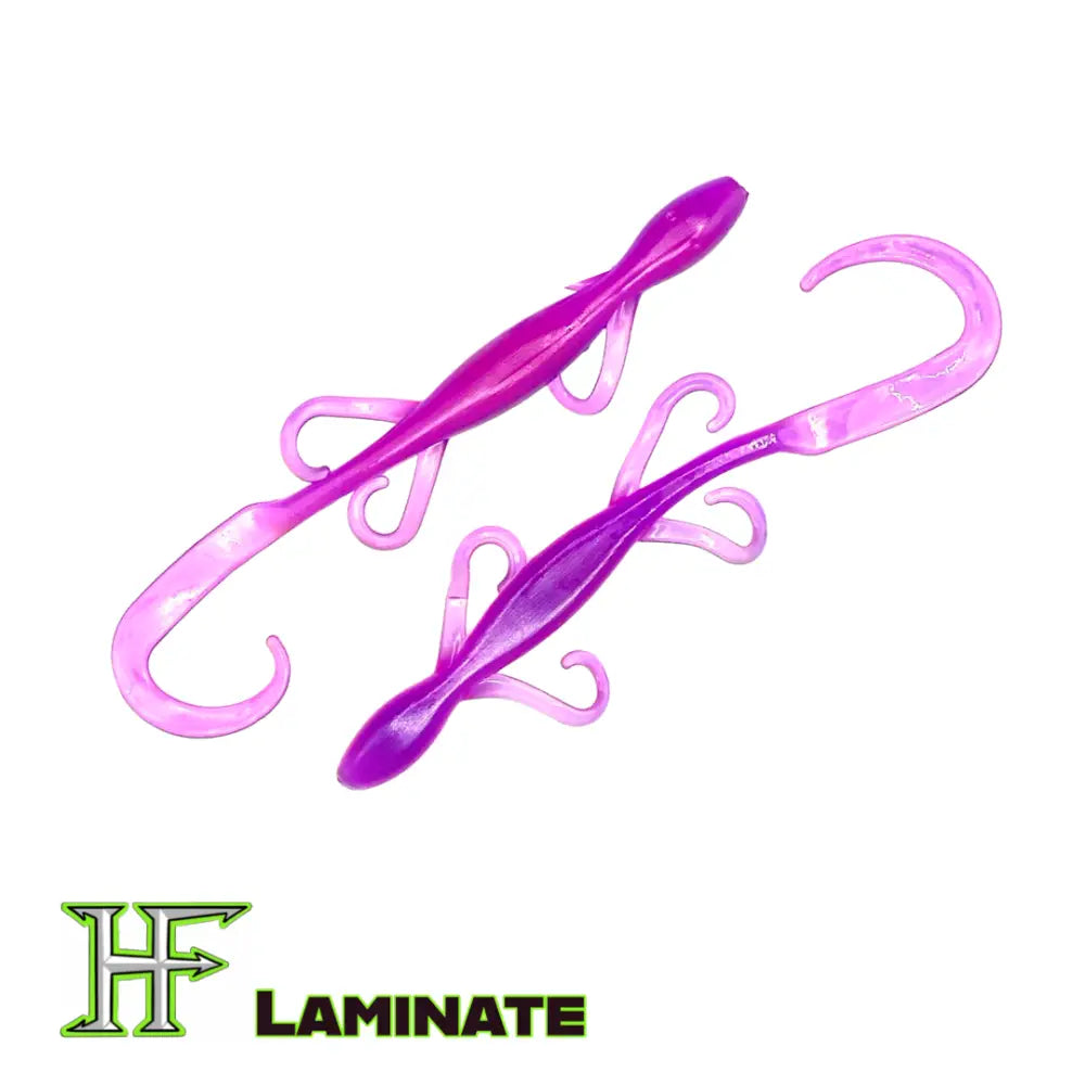 Ol’ Sally 6’’ Salamander Soft Plastic – 8-Pack | Hendrix Fishing Co. | Color(s): Midas Red Glitz White Green Pumpkin