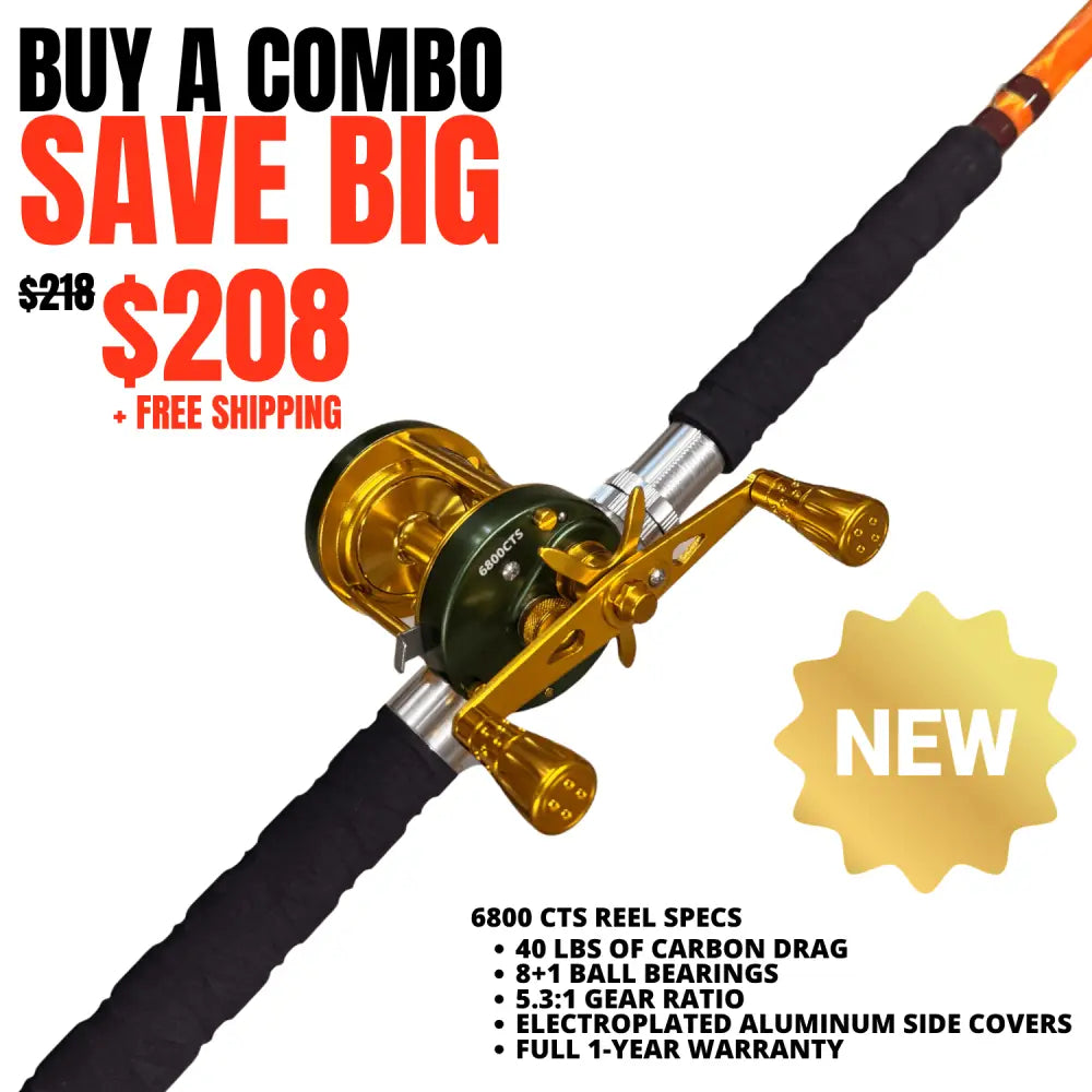 Orange Dragon Fire Casting Glow Rod | Action: Medium Medium-Heavy Heavy - Catfish
