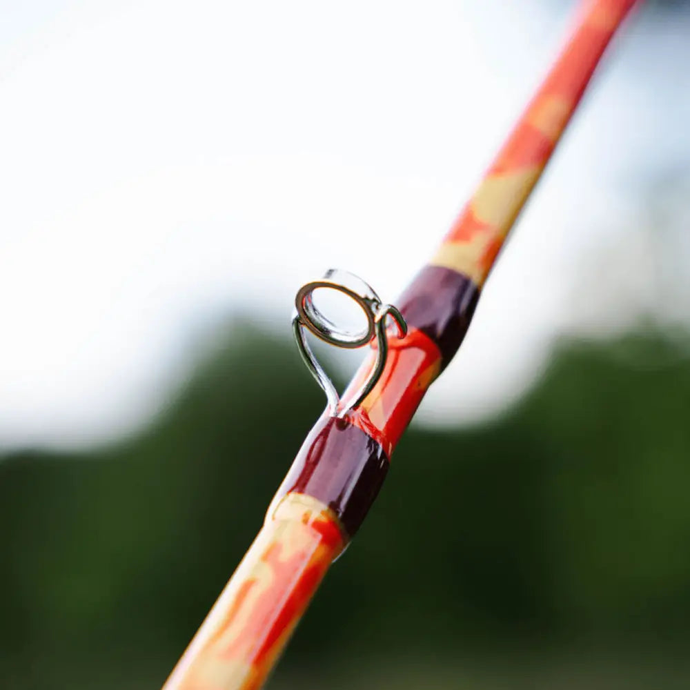 Orange Dragon Fire Casting Glow Rod | Action: Medium Medium-Heavy Heavy - Catfish