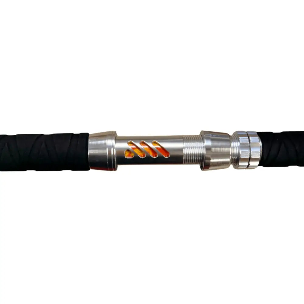 Orange Dragon Fire Spinning Glow Rod | Action: Medium Medium-Heavy Heavy - Catfish