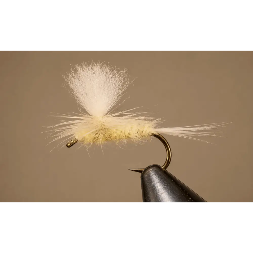 Pale Morning Dun | Style: PMD Classic Calf Parachute Poly | Size: 10 12 14 16 18 20 22 - 3 Pack - Artificial Fishing