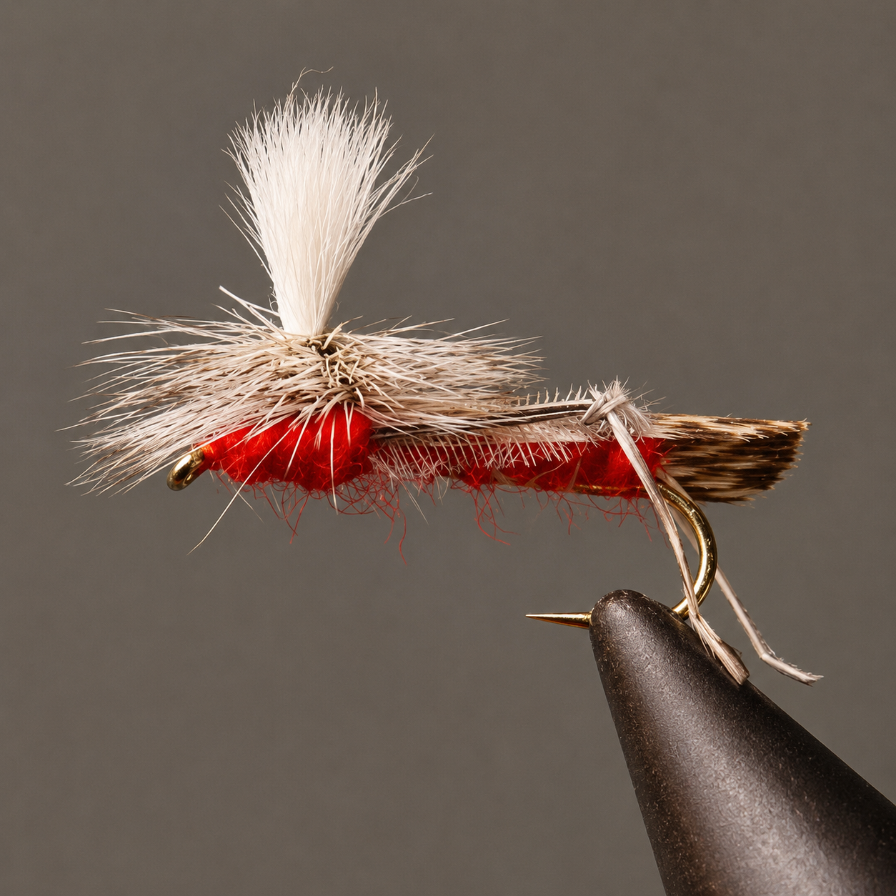 Parachute Hopper | Color: Red Tan Yellow | Size: 6 8 10 12 14 16 - Artificial Fishing Flies